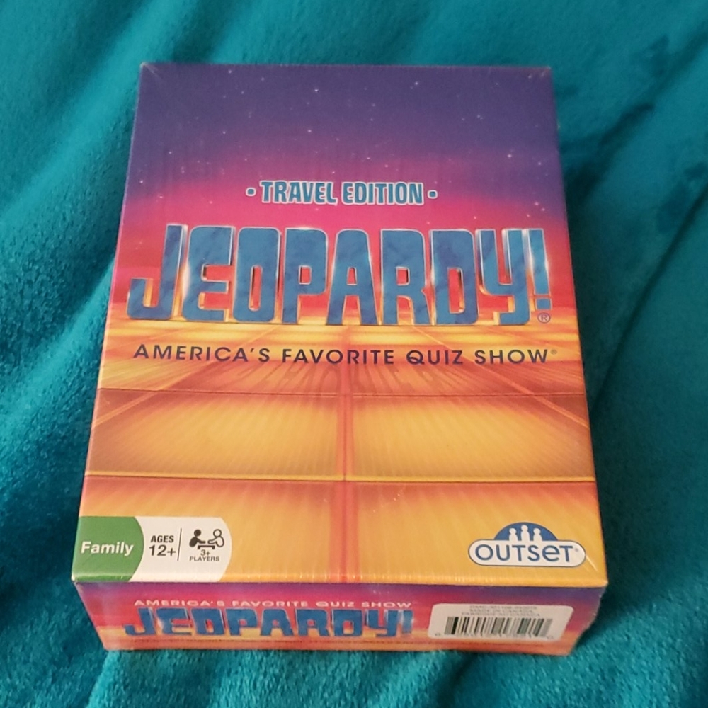 Jeopardy travel game